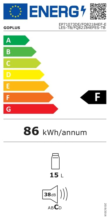 GOPLUS Mini Nevera 15L – Refrigerador Termoeléctrico con Función Frío/Calor, Rango de -3 °C a 50 °C, Control Automático de Temperatura, Silenciosa y Compacta, Ideal para Bebidas y Cosméticos, Negra